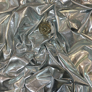 Парча стрейч G124072#2 silver